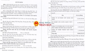 Hiệu quả trong hoạt động đấu thầu của Công ty CP xây dựng Bắc Ninh và liên danh: Trúng gói thầu hơn 65 tỷ đồng, tiết kiệm cho ngân sách hơn 17 triệu đồng