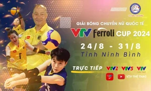 Khai mạc Giải Bóng chuyền nữ quốc tế VTV Ferroli Cup 2024