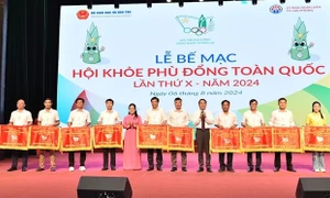 Bế mạc Hội khỏe Phù Đổng toàn quốc lần thứ X: 271 bộ huy chương đã được trao cho các vận động viên