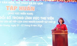 Tập huấn chuyển đổi số trong lĩnh vực thư viện khu vực miền Nam