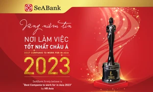 SeABank ba năm liên tiếp được vinh danh “Nơi làm việc tốt nhất châu Á”