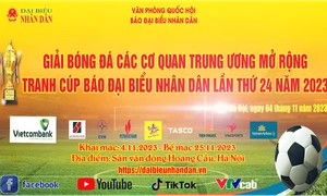 Trailer Giải bóng đá các cơ quan Trung ương mở rộng tranh Cúp Báo Đại biểu Nhân dân năm 2023