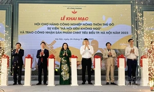 Lần đầu tiên tổ chức Hội chợ hàng công nghiệp nông thôn Thủ đô năm 2023