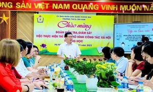 Bộ Giáo dục và Đào tạo kiểm tra công tác tư vấn tâm lý học đường tại Hà Nội