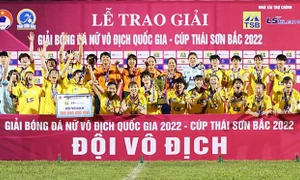 Tăng mức thưởng Giải bóng đá nữ VĐQG - Cúp Thái Sơn Bắc 2023