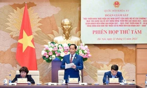 Phó Chủ tịch Quốc hội, Thượng tướng Trần Quang Phương chủ trì phiên họp Đoàn giám sát 3 Chương trình mục tiêu quốc gia