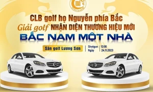 Gần 300 golfer sẽ tham gia giải CLB golf họ Nguyễn phía Bắc Nhận diện thương hiệu mới - Bắc Nam một nhà