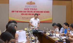 Hội thảo góp ý dự thảo Luật sửa đổi, bổ sung một số điều của Luật Đấu giá tài sản