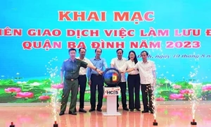 Hà Nội: 36 doanh nghiệp quận Ba Đình tham gia phiên giao dịch việc làm năm 2023