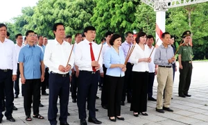 Bắc Ninh: Dâng hương nhân kỷ niệm 102 năm Ngày sinh nguyên Chủ tịch Quốc hội Lê Quang Đạo