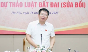 Hội thảo góp ý dự thảo Luật Đất đai (sửa đổi)