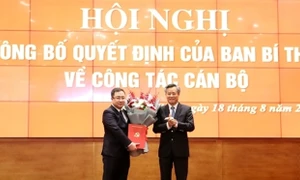 Ông Đặng Xuân Phương giữ chức vụ Phó Bí thư Tỉnh ủy Quảng Ninh