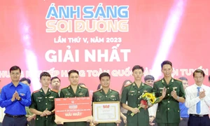 Đội tuyển Thanh niên Quân đội giành giải Nhất toàn quốc Hội thi Olympic “Ánh sáng soi đường”