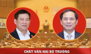 Chất vấn 2 Bộ trưởng tại Phiên họp thứ 31 của Ủy ban Thường vụ Quốc hội