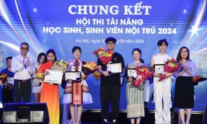 Sôi nổi, đầy cảm xúc trong đêm chung kết Hội thi Tài năng học sinh, sinh viên nội trú năm 2024