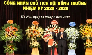 Bổ nhiệm PGS.TS Nguyễn Văn Hiền làm Chủ tịch Hội đồng trường - Trường Đại học Sư phạm Hà Nội