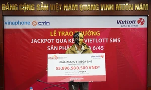 Người trúng Jackpot 55 tỷ đồng ủng hộ Quỹ Tâm Tài Việt 660 triệu đồng