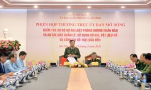 Thường trực Ủy ban Quốc phòng và An ninh thẩm tra sơ bộ dự án Luật Phòng không nhân dân