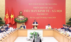 Thủ tướng Phạm Minh Chính chủ trì phiên họp Tiểu ban Kinh tế - Xã hội Đại hội lần thứ XIV của Đảng