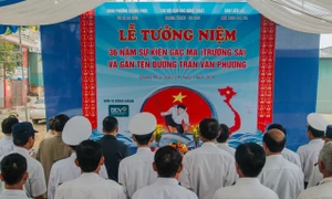 Con đường mang tên người Anh hùng bảo vệ quốc kỳ trên đảo Gạc Ma