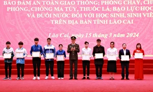 Lào Cai quyết tâm kéo giảm tai nạn giao thông lứa tuổi học sinh