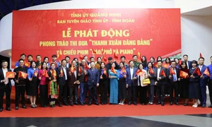 Quảng Ninh: Phát động phong trào “Thanh xuân dâng Đảng”