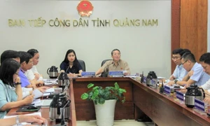 Phó Chủ tịch Quốc hội Nguyễn Đức Hải tiếp công dân tại Quảng Nam