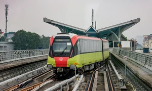 Đoạn trên cao metro Nhổn - ga Hà Nội vận hành thử lần cuối