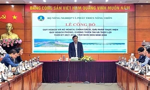 Công bố Quy hoạch phòng, chống thiên tai và thủy lợi thời kỳ 2021-2030, tầm nhìn đến năm 2050