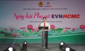 Sôi nổi Ngày hội Phụ nữ EVNHCMC