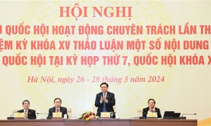 Khai mạc Hội nghị đại biểu Quốc hội hoạt động chuyên trách lần thứ 5