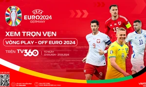 Xem trực tiếp vòng play-off UEFA EURO 2024 trên TV360