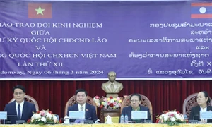 Hội thảo trao đổi kinh nghiệm công tác giữa Ban Thư ký Quốc hội Lào và Văn phòng Quốc hội Việt Nam lần thứ XII