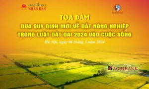 Tọa đàm “Đưa quy định mới về đất nông nghiệp trong Luật Đất đai 2024 vào cuộc sống”