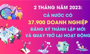 Cả nước có gần 38 nghìn doanh nghiệp thành lập mới và quay trở lại hoạt động