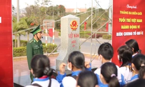 Đồn Biên phòng Cửa khẩu Quốc tế Lao Bảo: Điểm sáng của những người lính mang quân hàm xanh