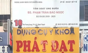 Hoạt động “chui”, phòng khám Phạm Trần Bảo Ngọc bị phạt 77,5 triệu đồng