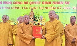 Giáo hội Phật giáo Việt Nam công bố nhân sự mới Ban Thông tin Truyền thông nhiệm kỳ 2022 - 2027