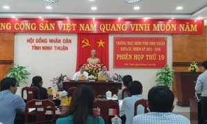 Ninh Thuận: Rà soát vấn đề tồn đọng, chậm xử lý để TXCT chuyên đề