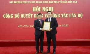 Ông Nguyễn Văn Dũng được bổ nhiệm làm Phó Tổng Biên tập Tạp chí Mặt trận