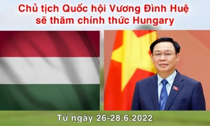 Chủ tịch Quốc hội Vương Đình Huệ sẽ thăm chính thức Hungary