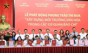 Phong trào thi đua xây dựng môi trường văn hóa cần thấm sâu vào mỗi cơ quan báo chí