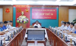 Ủy ban Kiểm tra Trung ương họp kỳ thứ 16