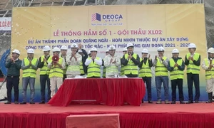 Thông hầm số 1 và hầm số 2 vượt tiến độ nhiều tháng