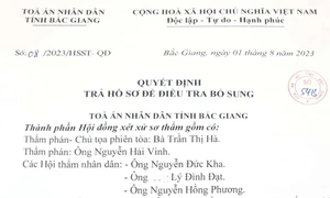 Bắc Giang: Luật sư kiến nghị nhiều điểm cần làm rõ trong vụ án liên quan đến cựu Giám đốc Chi nhánh VP ĐKĐĐ Lục Ngạn