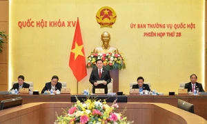 Khai mạc Phiên họp thứ 28 của Ủy ban Thường vụ Quốc hội