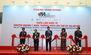 150 doanh nghiệp tham gia Triển lãm quốc tế chuyên ngành y dược thường niên lần thứ 29