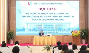 Xây dựng hệ thống tích hợp dữ liệu quan trắc môi trường quốc gia