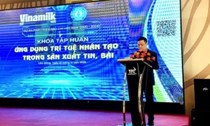 Tập huấn Ứng dụng trí tuệ nhân tạo AI trong sản xuất tin, bài báo chí