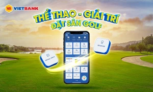 Khách hàng có thể đặt sân golf trên ứng dụng Vietbank Digital